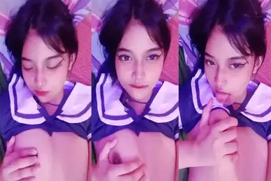 Remas Toket Nabila Sampai Pentil Becek