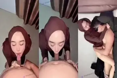 Ukhti Hijab Influencer Cantik Pasrah Di Kasur